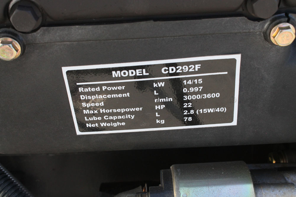 Двигатель дизельный CD292 (G2 SHAFT) CD Power — изображение 5