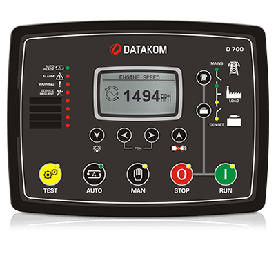 D-700 AMF Контроллер для генератора (RS-485, Ethernet)